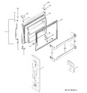 Diagram for 1 - Freezer Door