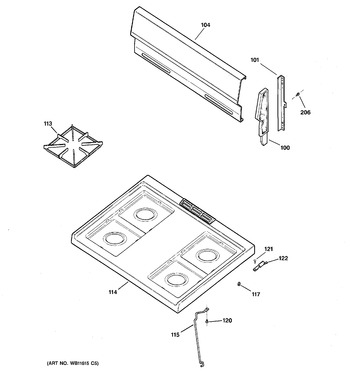 Diagram for RGB524PPA4WH