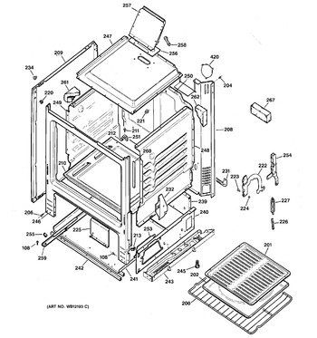 Diagram for RGB524PPA4WH