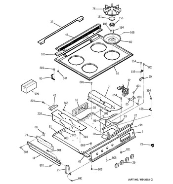 Diagram for JGSP23WEY6WW