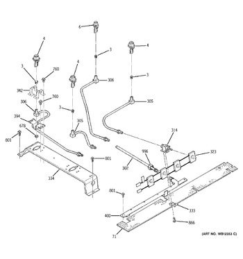 Diagram for JGSP23WEY6WW