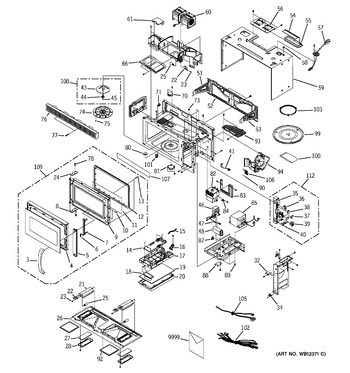 Diagram for JVM1320WD001