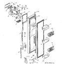 Diagram for 1 - Freezer Door