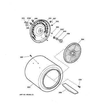 Diagram for DHSR333EA0WB