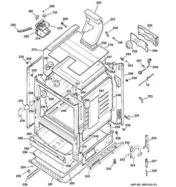 Diagram for RGB845WEC4WW