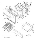 Diagram for 4 - Door & Drawer Parts