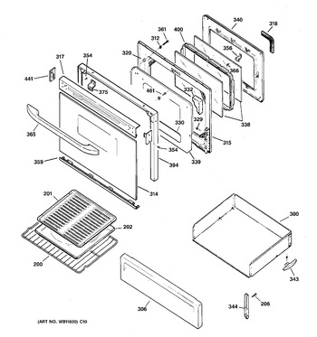 Diagram for RGB845WEC4WW