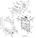 Diagram for 1 - Escutcheon & Door Assembly