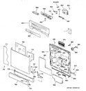 Diagram for 1 - Escutcheon & Door Assembly