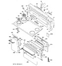 Diagram for 1 - Control Panel, Cooktop & Doors