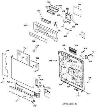 Diagram for GSD3500G00WW