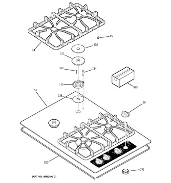 Diagram for JGP932TEC2WW