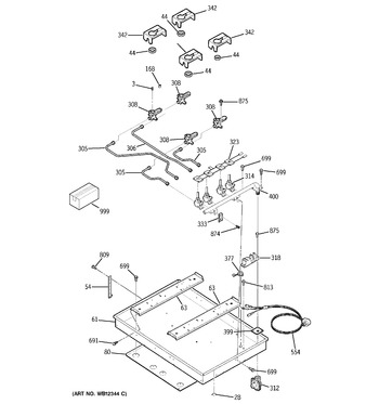 Diagram for JGP932TEC2WW