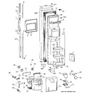 Diagram for 1 - Freezer Door