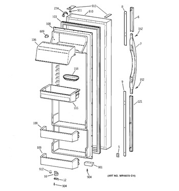 Diagram for TFG28PRDAWW