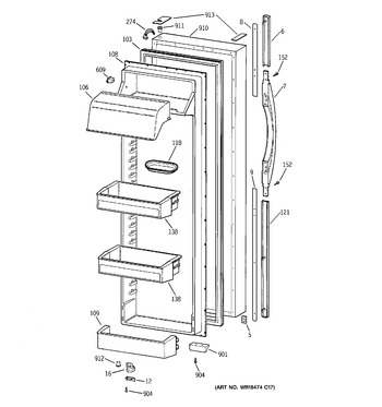 Diagram for TFT30PRDBWW