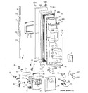 Diagram for 1 - Freezer Door