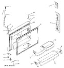 Diagram for 1 - Freezer Door