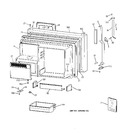 Diagram for 1 - Freezer Door