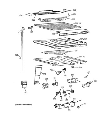 Diagram for TBG22PAXDRWW