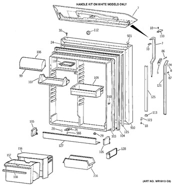 Diagram for TBG25PAYFRWW