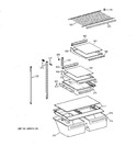 Diagram for 4 - Shelf Parts