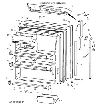 Diagram for TBX21CIXDRWW