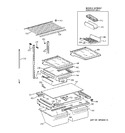 Diagram for 4 - Shelf Parts