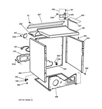 Diagram for DPSF495GW0WW