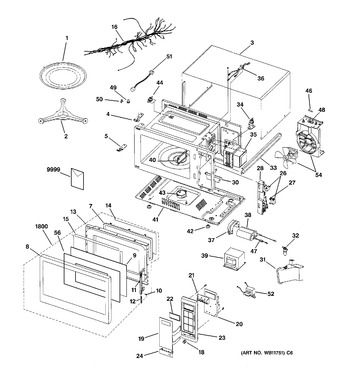 Diagram for JE1660SA004