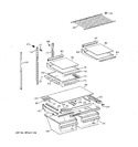 Diagram for 4 - Shelf Parts