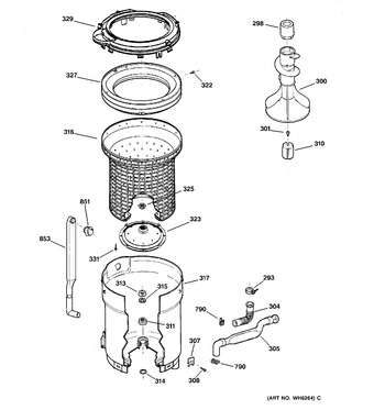 Diagram for WASE5210B1WW