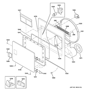 Diagram for DBR453GA0WW