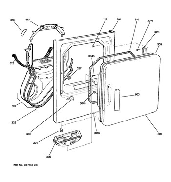 Diagram for EGD3000B0WW