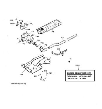 Diagram for EGD3000B0WW