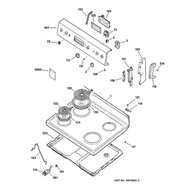 Diagram for RB536BC2WH