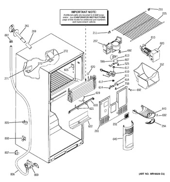 Diagram for HTS18BCMCRWW