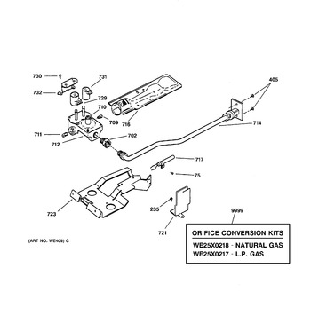 Diagram for DBSR453GA1WW