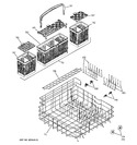 Diagram for 4 - Lower Rack Assembly