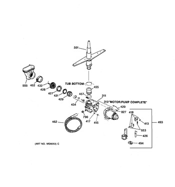 Diagram for HDA1000Z04WH