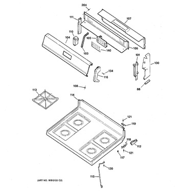 Diagram for JGBS17PEA5WH