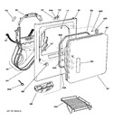 Diagram for 2 - Front Panel & Lint Filter