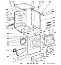 Diagram for 1 - Backsplash, Cabinet & Front Panel