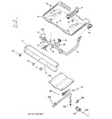 Diagram for 1 - Gas & Burner Parts