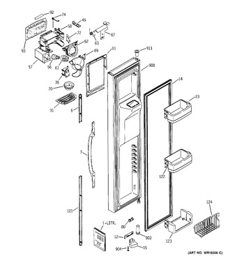 Diagram for GSS25RGMFWW