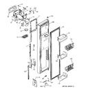 Diagram for 1 - Freezer Door