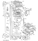 Diagram for 3 - Freezer Section