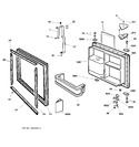 Diagram for 1 - Freezer Door