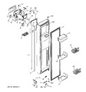 Diagram for 1 - Freezer Door