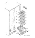 Diagram for 4 - Freezer Shelves